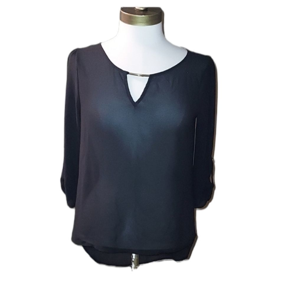 MIIN |  black blouse  Top - M/L